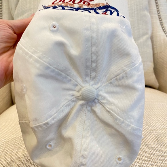 Vintage US Open 2000 Pebble Beach White Hat 100th Anniversary Hat - Picture 9 of 12